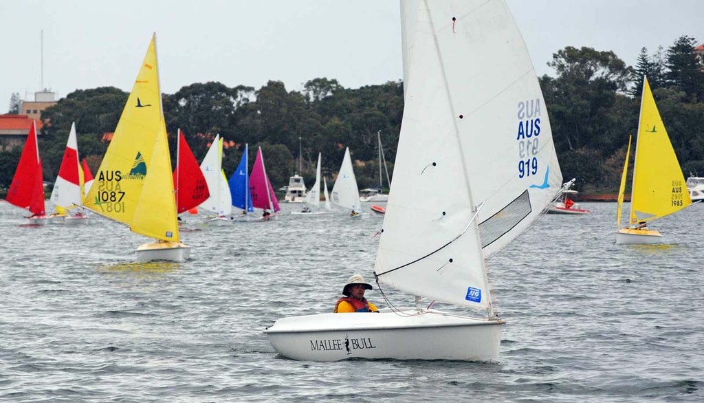 Chris Riordan leads the Liberty competition 0582 - Australian and Asia-Pacific Access Class Championships 2011 © Access Dinghies